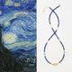 Starry Night Lapis Lazuli Convertible Necklace & Wrap Bracelet – Yellow Agate & Amazonite Energy Jewelry