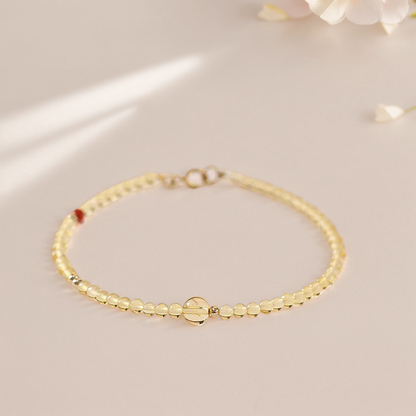 Golden Citrine Energy Bracelet – Boost Wealth, Attract Opportunity