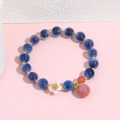 Peach Blossom Romance South Red Agate Bracelet
