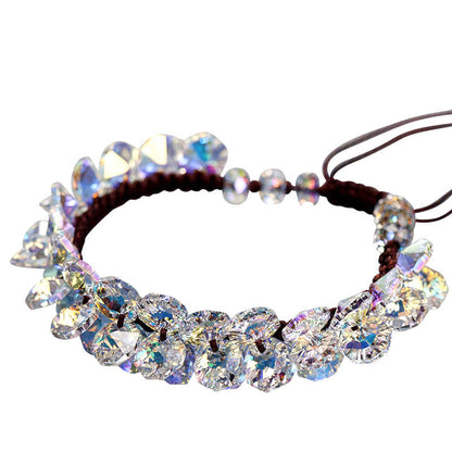 Multi-Color Adjustable Austria Crystal Bracelet