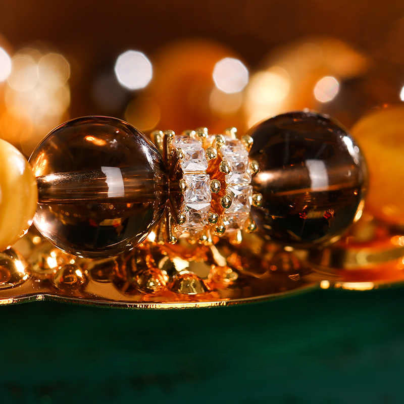 Tiger Eye & Citrine Abundance Attraction Bracelet
