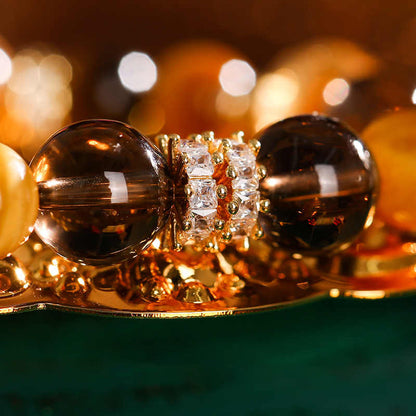 Tiger Eye & Citrine Abundance Attraction Bracelet