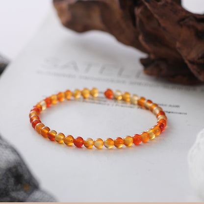 Carnelian Confidence & Vitality Bracelet – 4mm / 6mm / 8mm Beads