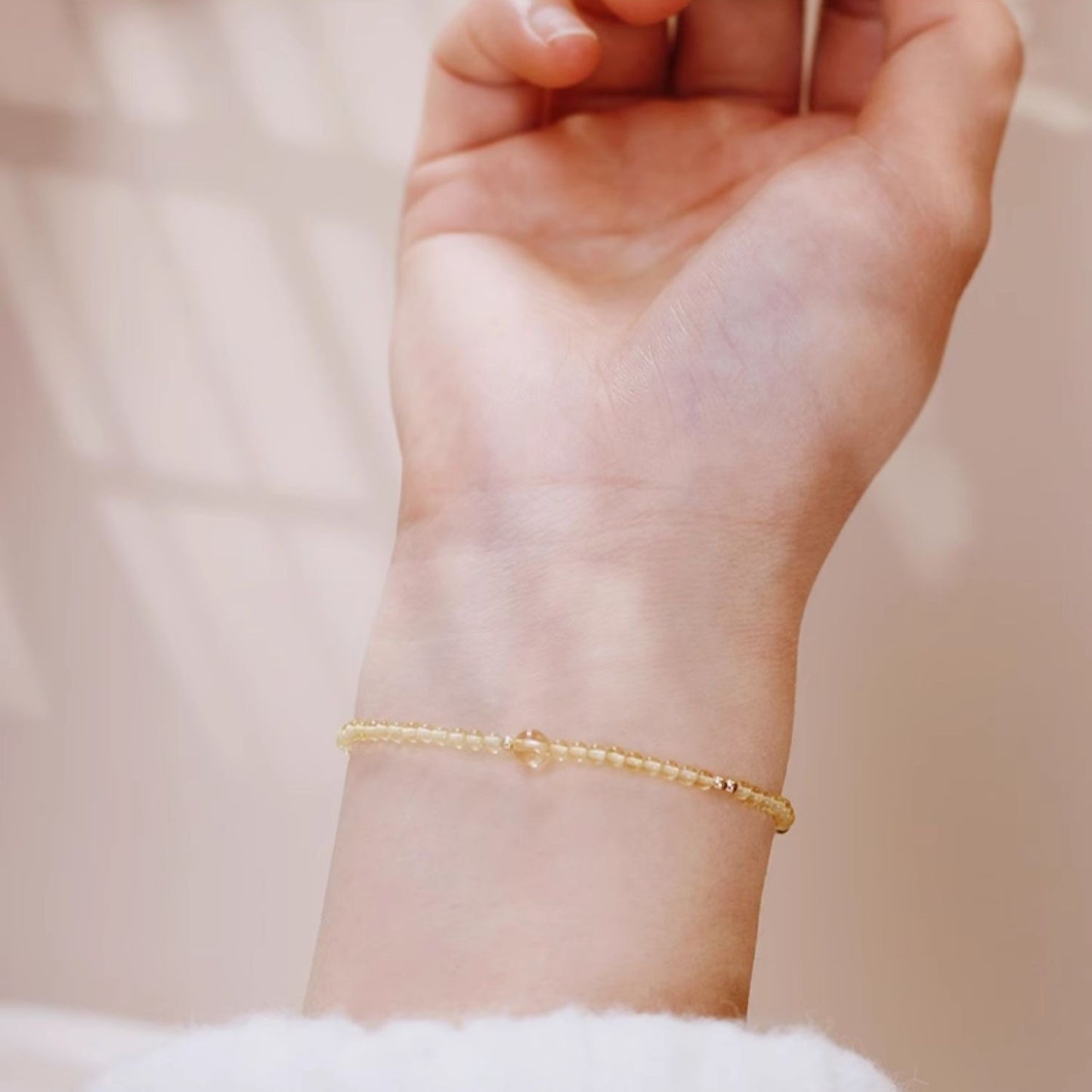 Golden Citrine Energy Bracelet – Boost Wealth, Attract Opportunity