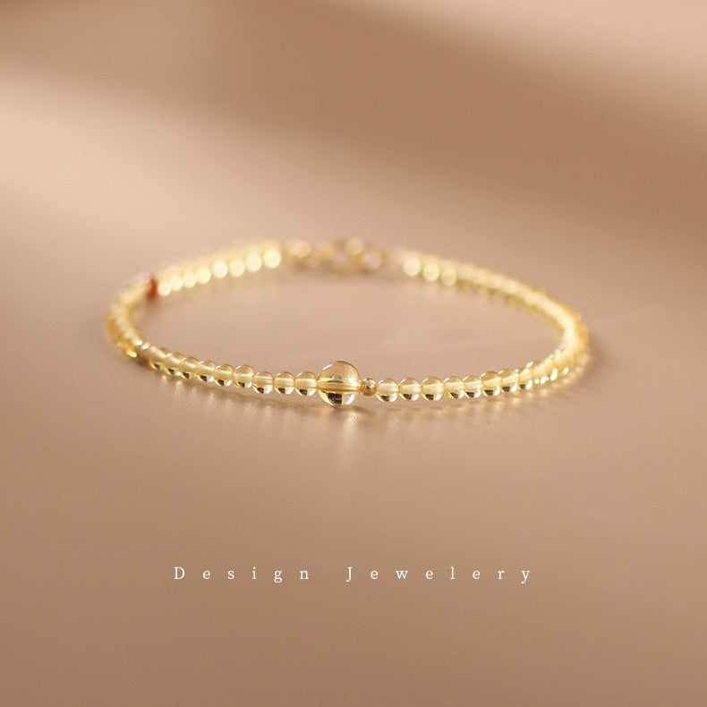 Golden Citrine Energy Bracelet – Boost Wealth, Attract Opportunity
