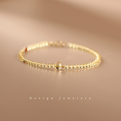 Golden Citrine Energy Bracelet – Boost Wealth, Attract Opportunity