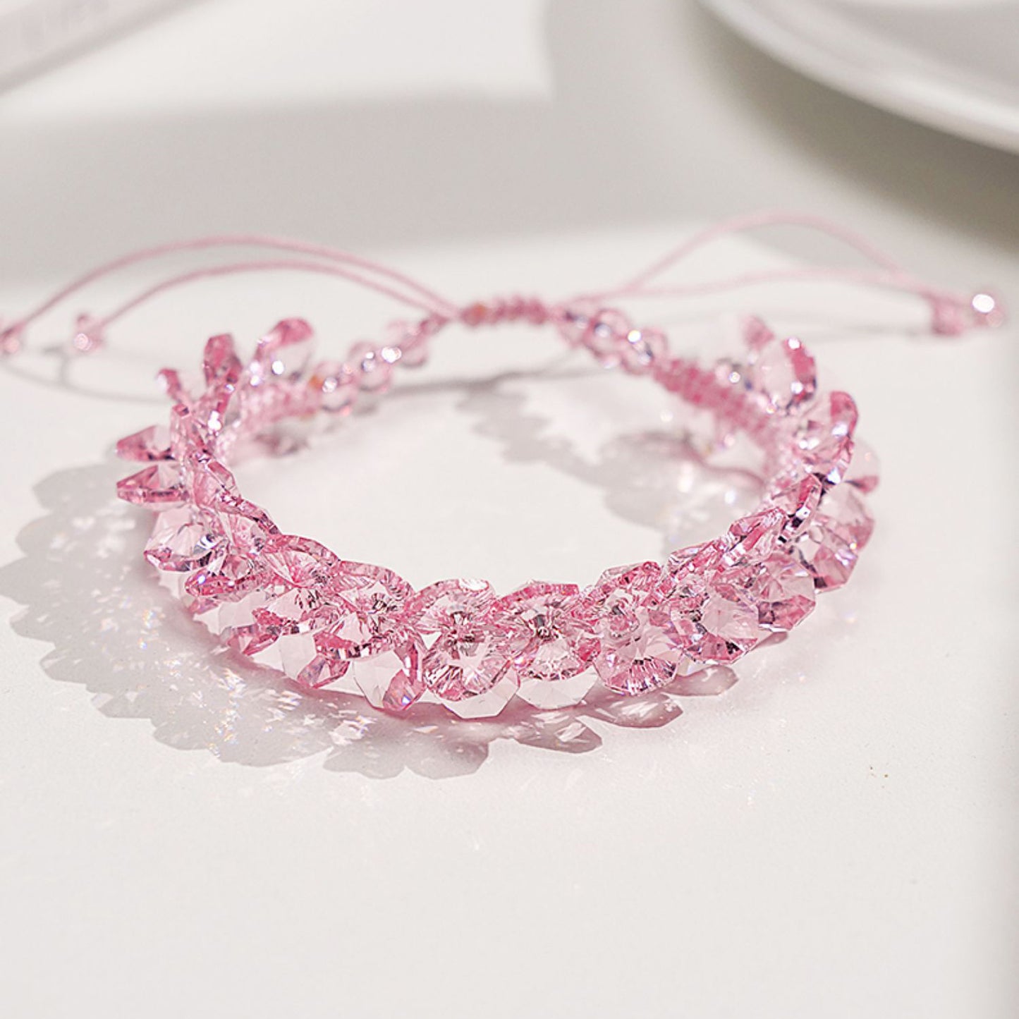 Multi-Color Adjustable Austria Crystal Bracelet