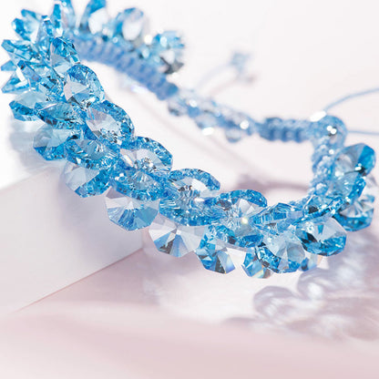 Multi-Color Adjustable Austria Crystal Bracelet