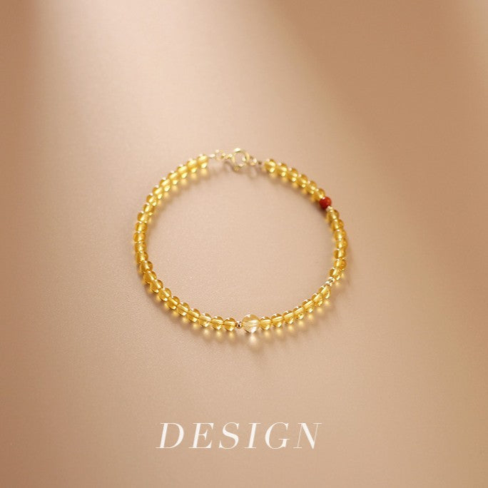 Golden Citrine Energy Bracelet – Boost Wealth, Attract Opportunity