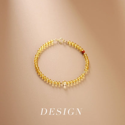Golden Citrine Energy Bracelet – Boost Wealth, Attract Opportunity