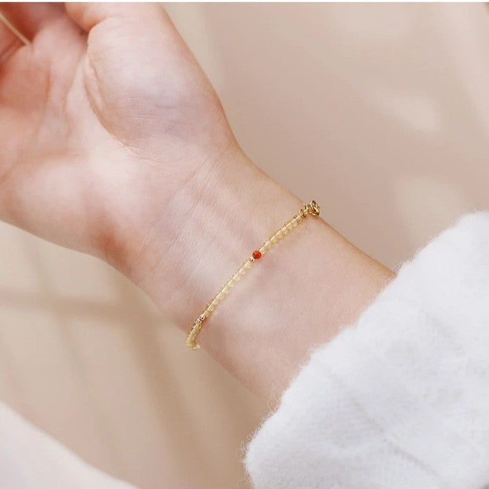 Golden Citrine Energy Bracelet – Boost Wealth, Attract Opportunity