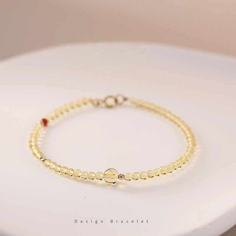 Golden Citrine Energy Bracelet – Boost Wealth, Attract Opportunity