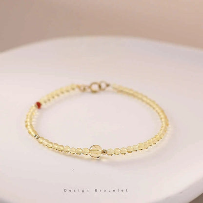 Golden Citrine Energy Bracelet – Boost Wealth, Attract Opportunity