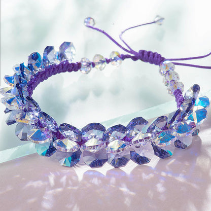 Multi-Color Adjustable Austria Crystal Bracelet