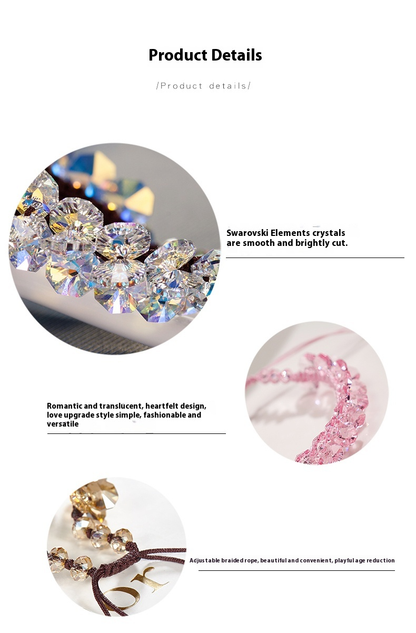 Multi-Color Adjustable Austria Crystal Bracelet