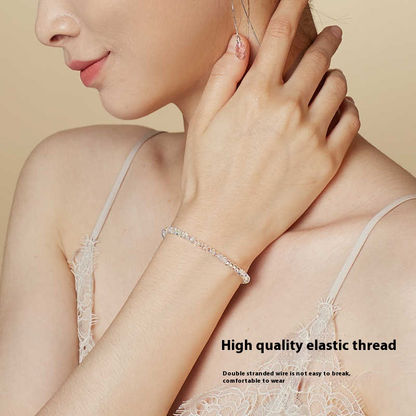Aurora Austrian Crystal Faceted Bead Bracelet