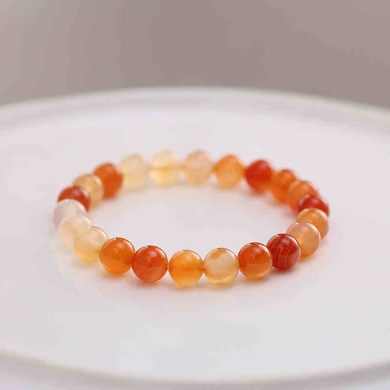 Carnelian Confidence & Vitality Bracelet – 4mm / 6mm / 8mm Beads