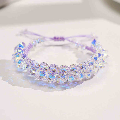 Multi-Color Adjustable Austria Crystal Bracelet