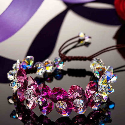 Multi-Color Adjustable Austria Crystal Bracelet
