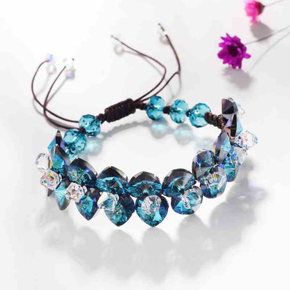 Multi-Color Adjustable Austria Crystal Bracelet