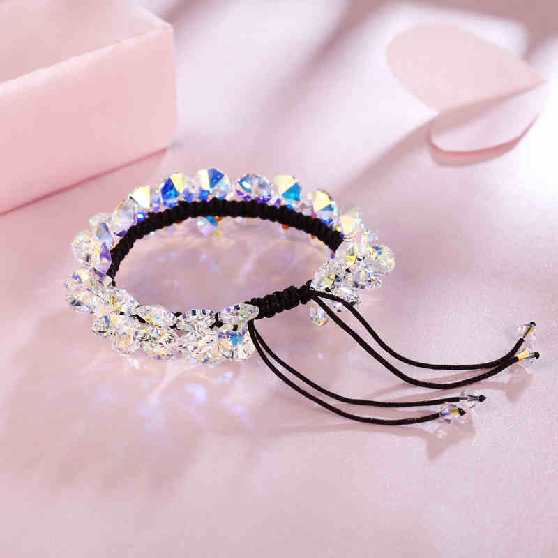 Multi-Color Adjustable Austria Crystal Bracelet