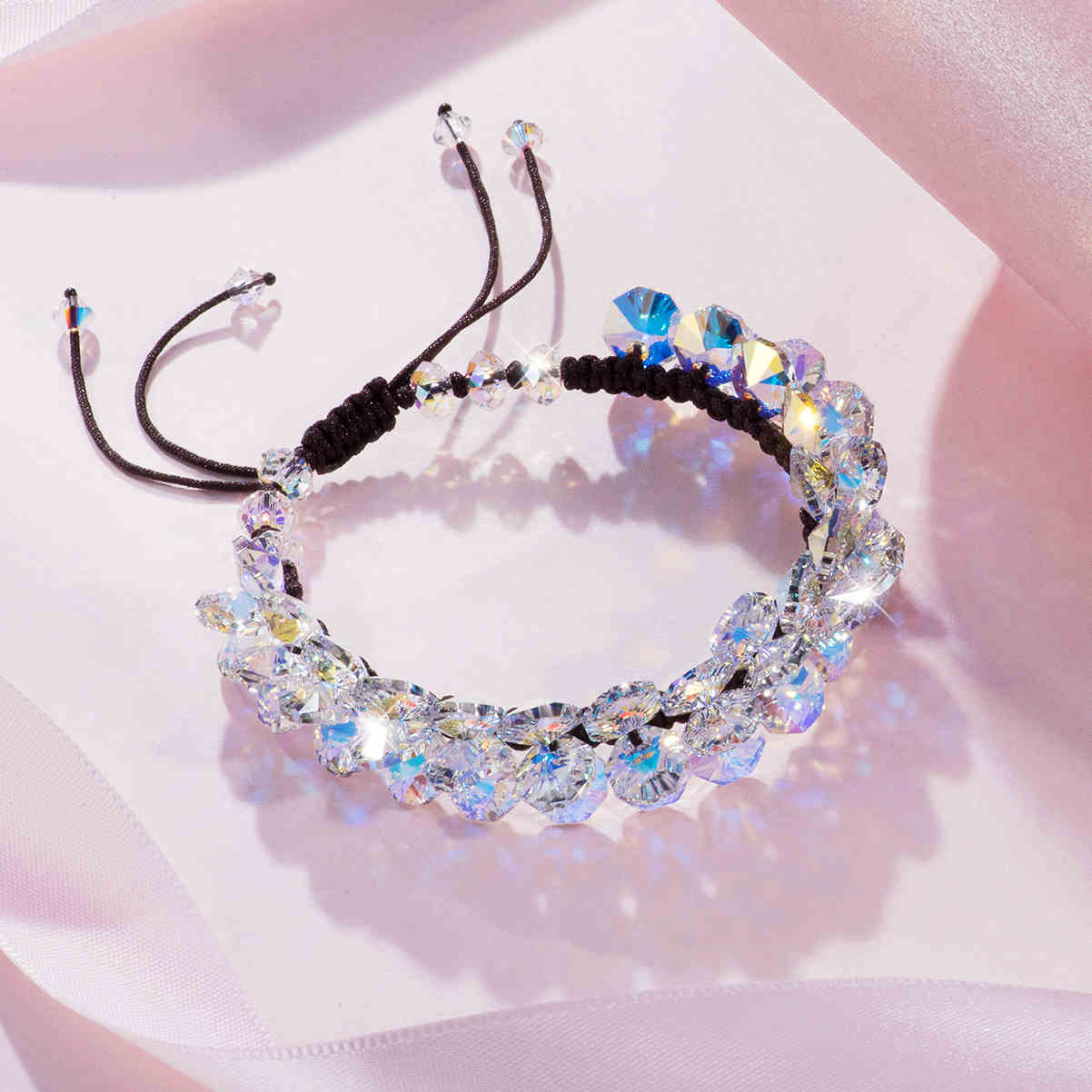 Multi-Color Adjustable Austria Crystal Bracelet
